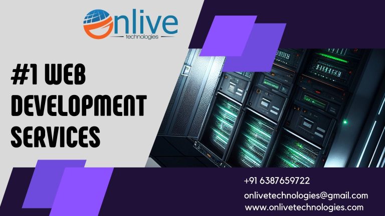 Crafting Excellence Onlive Technologies Tops the Charts in #1 Web Development Services